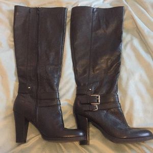 Nine West leather boots